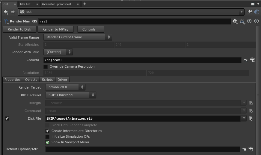 Exporting a RIB File